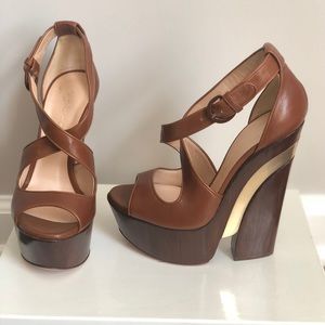 Brand New Casadei Wedges